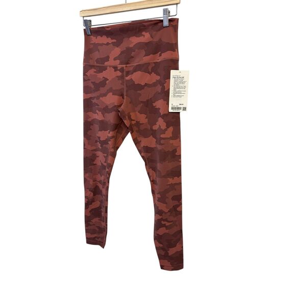 NWT Lululemon Align High-Rise Pant 28" Camo Brier Rose  Size 10 - Picture 3 of 7